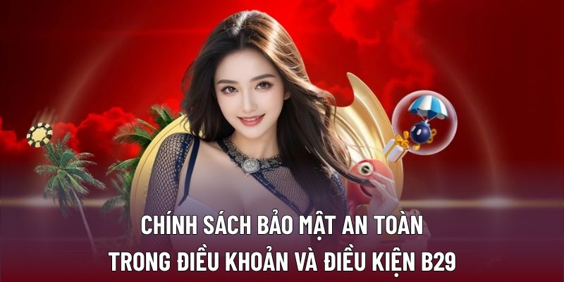 Điều Khoản Và Điều Kiện B29 2 Chính sách bảo mật an toàn trong điều khoản và điều kiện B29