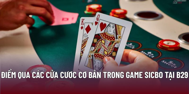 Điểm qua các cửa cươc cơ bản trong game Sicbo tại B29