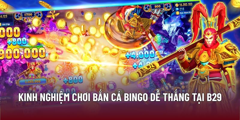 Bắn Cá Bingo Tại B29: Trải Nghiệm Giải Trí Và Chiến Thắng 3 Kinh nghiệm chơi bắn cá bingo dễ thắng tại B29