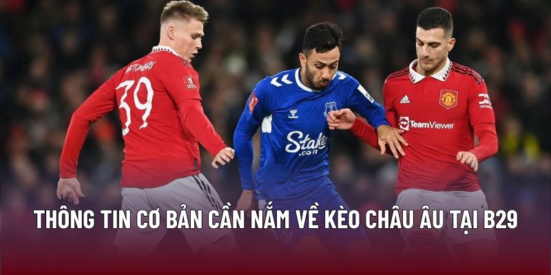 Thông tin cơ bản cần nắm về kèo châu Âu tại B29