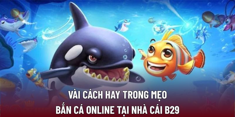 Mẹo Bắn Cá Online Hiệu Quả - Giúp Thắng Lớn Nhanh Chóng 2 Vài cách hay trong mẹo bắn cá online tại nhà cái B29